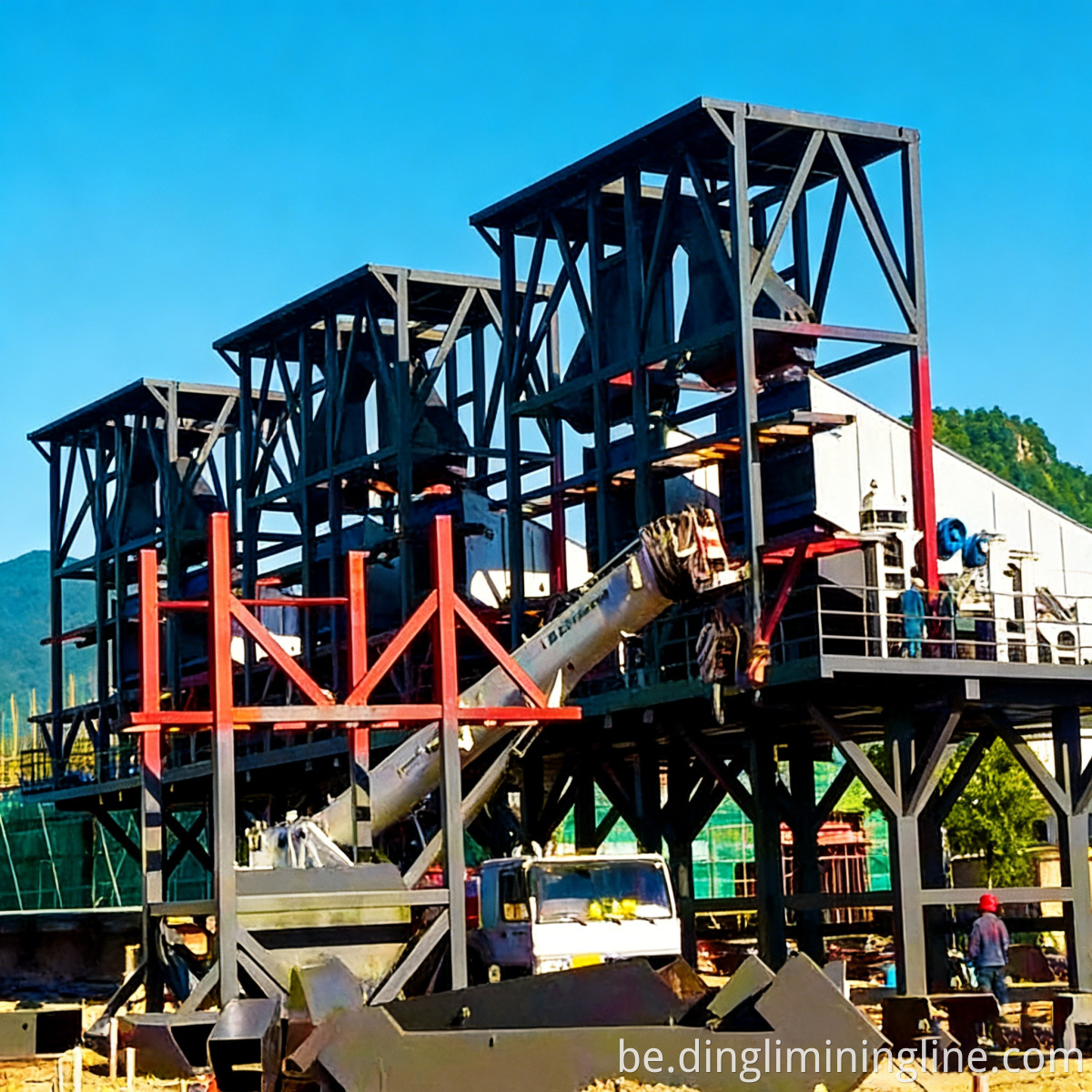 Hard Granite Processing Line